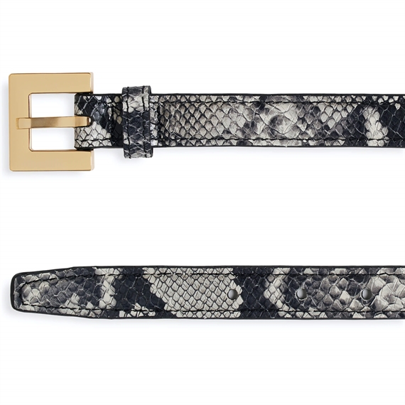 Anine Bing Nicola Bælte, Black And White Snake